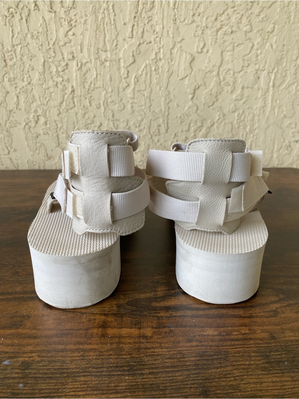 Teva Women's Mevia Platform Strap Sandals in Light Beige - Picture 6 of 7